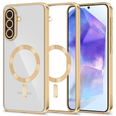 Чохол Tech-Protect MagFlex для Samsung Galaxy A56 5G (A566) Shiny Gold with MagSafe (5906302362240)