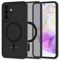 Чохол Tech-Protect MagMat для Samsung Galaxy A36 5G (A366) Matte Black with MagSafe (5906302362325)