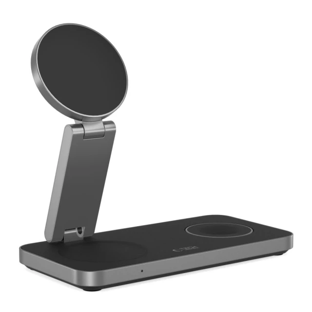 Бездротовий зарядний пристрій Tech-Protect A47 3-in-1 Black with MagSafe (5906302362523)