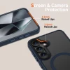 Чохол Tech-Protect MagMat для Samsung Galaxy S25 (S931) Matte Navy with MagSafe (5906302362561)