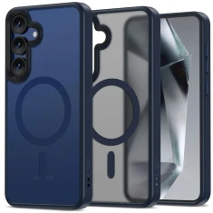 Чохол Tech-Protect MagMat для Samsung Galaxy S25 (S931) Matte Navy with MagSafe (5906302362561)