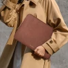 Чохол-папка для ноутбука Tech-Protect Fleece 13-14 inch Brown (5906302362813)