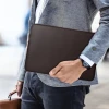 Чохол-папка для ноутбука Tech-Protect Fleece 13-14 inch Chocolate (5906302362837)