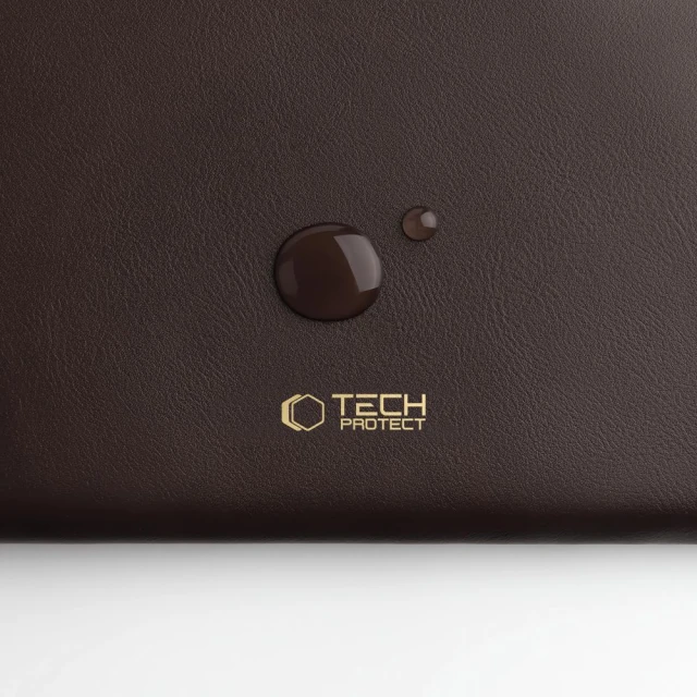 Чохол-папка для ноутбука Tech-Protect Fleece 13-14 inch Chocolate (5906302362837)