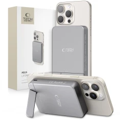 Портативний зарядний пристрій Tech-Protect PB15 LifeMag 10000mAh 15W Space Grey with MagSafe (5906302362905)