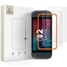Захисне скло Tech-Protect Easy Set+ для Nintendo Switch 2 Clear (2 pack) (5906302363056)