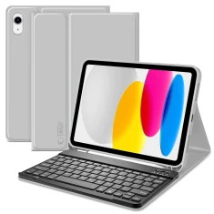 Чохол-клавіатура Tech-Protect SC Pen + Keyboard для iPad 11 2025 11th Gen | 10.9 2022 10th Gen Grey (5906302363117)