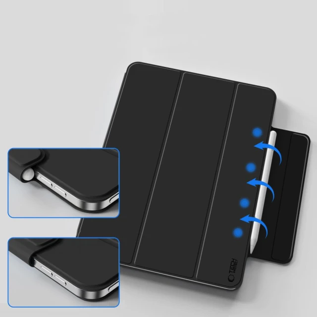 Чохол Tech-Protect SmartCase Magnetic для iPad Air 13 7 | 6 (2025-2024) Black (5906302363247)