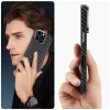 Чохол Tech-Protect Ion Carbon для iPhone 16 Pro Max Black Silver with MagSafe (5906302363315)