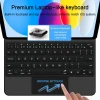 Чохол-клавіатура Tech-Protect SmartCase Magnetic для iPad 11 2025 11th Gen | 10.9 2022 10th Gen Black (5906302363445)