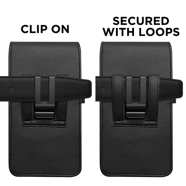 Універсальний чохол Tech-Protect Universal Phone Holster Pouch для телефону 5.8–6.8 inch Black (5906302363520)