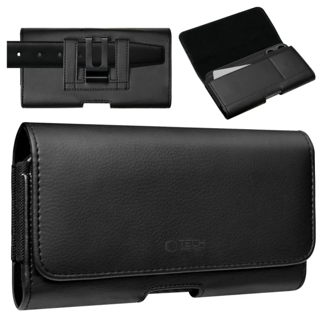 Універсальний чохол Tech-Protect Universal Phone Holster Pouch для телефону 5.8–6.8 inch Black (5906302363537)