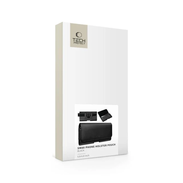 Універсальний чохол Tech-Protect Universal Phone Holster Pouch для телефону 5.8–6.8 inch Black (5906302363537)
