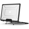 Чохол Tech-Protect SmartShell Pro для MacBook Air 13 M2 | M3 | M4 (2023-2025) Black Clear (5906302363551)