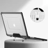 Чохол Tech-Protect SmartShell Pro для MacBook Air 13 M2 | M3 | M4 (2023-2025) Black Clear (5906302363551)