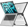 Чохол Tech-Protect SmartShell Pro для MacBook Air 15 M2 | M3 | M4 (2023-2025) Black Clear (5906302363568)