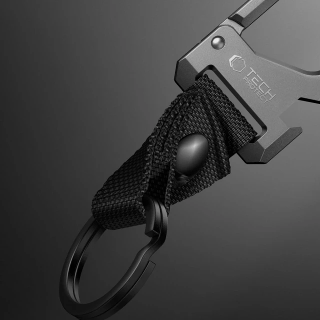 Брелок Tech-Protect Slidelock Gunmetal (5906302363582)