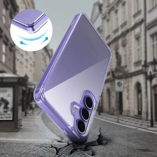 Чохол Tech-Protect FlexAir Hybrid для Samsung Galaxy S25 Edge (S937) Clear (5906302363636)