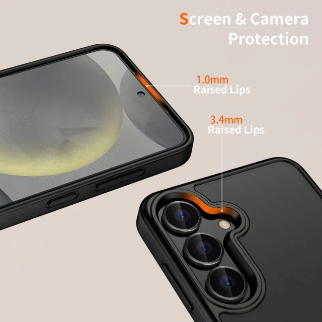 Чохол Tech-Protect MagMat для Samsung Galaxy S25 Edge (S937) Matte Black (5906302363667)