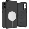 Чохол Tech-Protect Liquid Silicone для Samsung Galaxy S25 Edge (S937) Black with MagSafe (5906302363681)