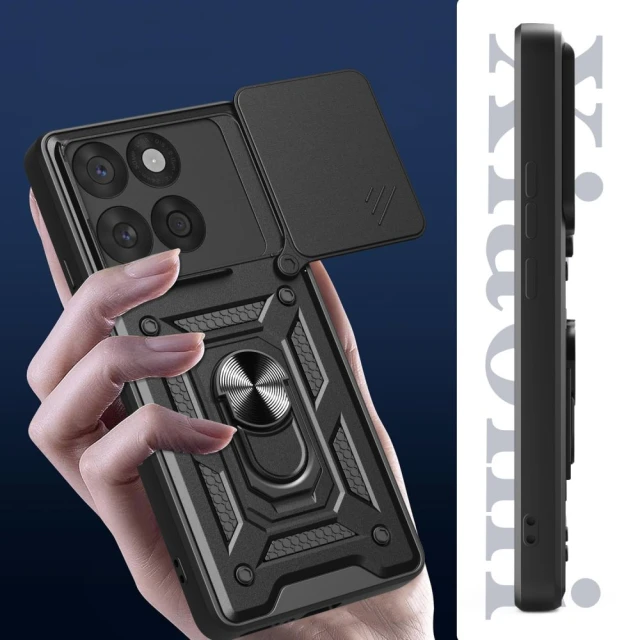 Чехол Tech-Protect CamShield Pro для Motorola Edge 60 Fusion Black (5906302363841)