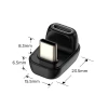 Адаптер Tech-Protect Ultraboost AA04 USB-C to USB-C Black (5906302367993)