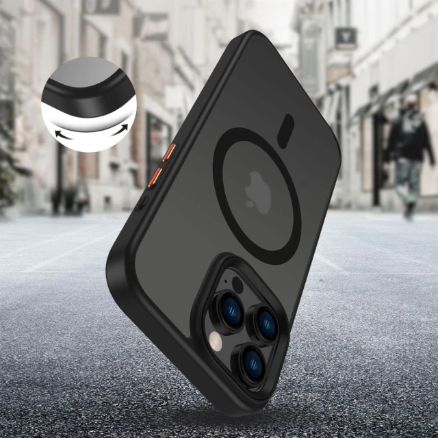 Чохол Tech-Protect MagMat XT 3-Set для iPhone 16 Pro Max Matte Black with MagSafe (5906302368143)