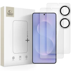 Комплект захисного скла Tech-Protect Glass Set+ для Samsung Galaxy S25 Edge (S937) Clear (3 pack) (5906302368204)