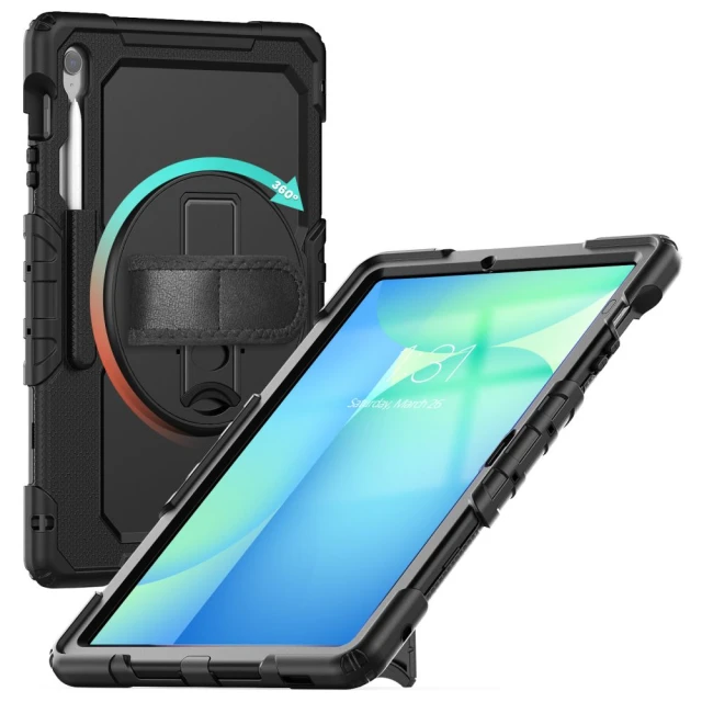 Чохол Tech-Protect Solid360 для Samsung Galaxy Tab S10 FE Plus (X626) Black (5906302368235)