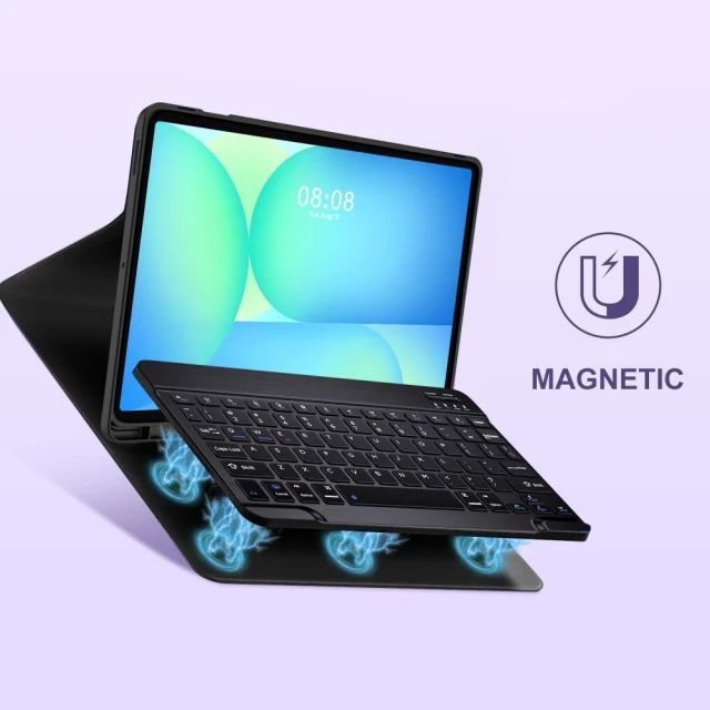 Чохол-клавіатура Tech-Protect SC Pen + Keyboard для Samsung Galaxy Tab S10 FE Plus (X626) Black (5906302368259)