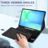 Чохол-клавіатура Tech-Protect SC Pen + Keyboard для Samsung Galaxy Tab S10 FE Plus (X626) Black (5906302368259)