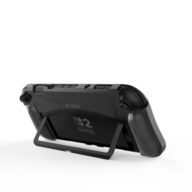 Чехол Tech-Protect TPUCarbon для Nintendo Switch 2 Black (5906302368402)