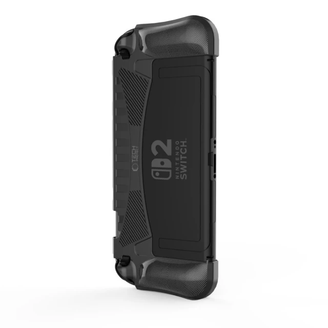 Чехол Tech-Protect TPUCarbon для Nintendo Switch 2 Black (5906302368402)