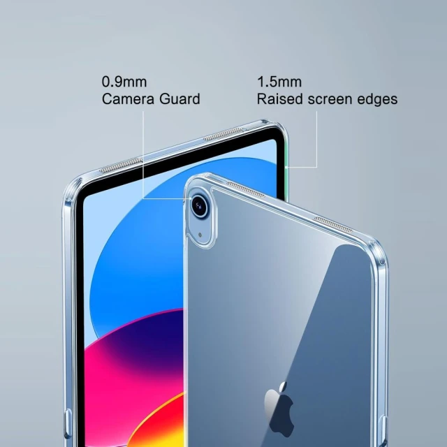 Чохол Tech-Protect FlexAir Hybrid для iPad 11 2025 11th Gen | 10.9 2022 10th Gen Clear (5906302368433)