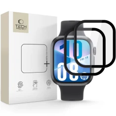 Захисне скло Tech-Protect Glass Flex+ для Huawei Watch Fit 3 Black (2 pack) (5906302368501)