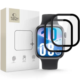 Захисне скло Tech-Protect Glass Flex+ для Huawei Watch Fit 3 Black (2 pack) (5906302368501)
