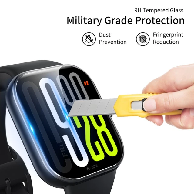 Захисне скло Tech-Protect Glass Fit+ для Huawei Watch Fit 4 Pro Clear (2 pack) (5906302368518)