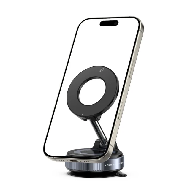 Автотримач Tech-Protect N60 Magnetic Black with MagSafe (5906302368600)