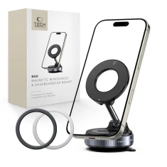 Автодержатель Tech-Protect N60 Magnetic Black with MagSafe (5906302368600)