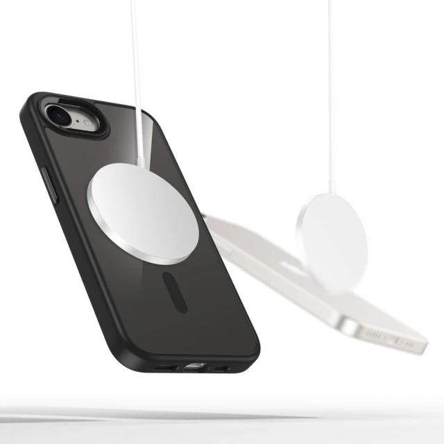 Чохол Tech-Protect MagMat для Nothing Phone 2 Pro Black Clear with MagSafe (5906302368730)