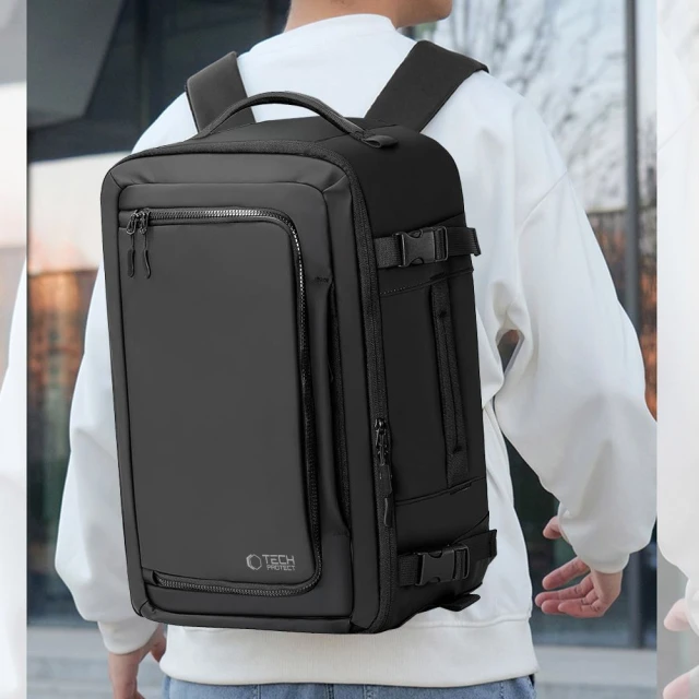 Рюкзак Tech-Protect Defender S50 Ryanair & Wizzair Travel 20L Black (5906302368808)