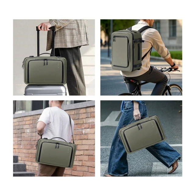 Рюкзак Tech-Protect Defender S50 Ryanair & Wizzair Travel 20L Olive Green (5906302368815)