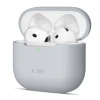 Чохол для навушників Tech-Protect Silicone для AirPods 4 Crayon Grey (5906302370108)