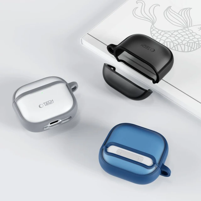 Чохол для навушників Tech-Protect MagMat для AirPods 4 Matte Grey (5906302370269)