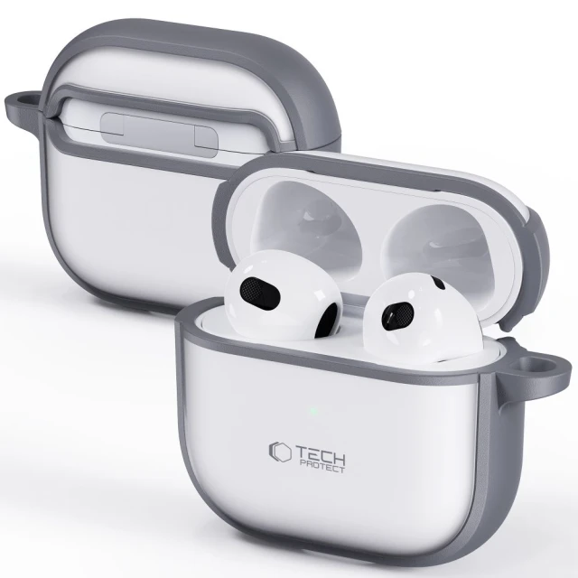 Чохол для навушників Tech-Protect MagMat для AirPods 4 Matte Grey (5906302370269)