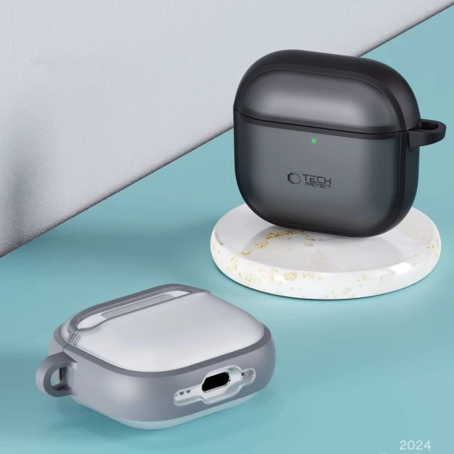 Чохол для навушників Tech-Protect MagMat для AirPods 4 Matte Grey (5906302370269)