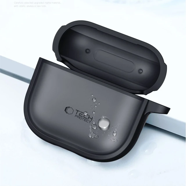 Чохол для навушників Tech-Protect MagMat для AirPods 4 Matte Grey (5906302370269)