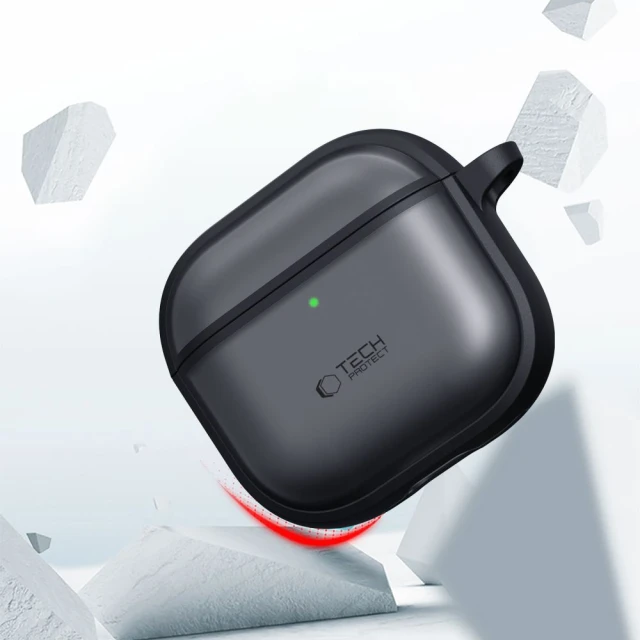 Чохол для навушників Tech-Protect MagMat для AirPods 4 Matte Grey (5906302370269)
