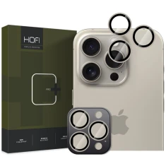 Захисне скло Hofi для камери iPhone 16 Pro | 16 Pro Max Camring Pro Plus Natural Titanium (5906302370580)