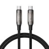 Кабель Tech-Protect UB10T Ultraboost USB-C to USB-C 240W 1 m Black (5906302370603)
